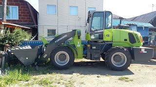 видео: Обзор фронтального погрузчика FORVARD-638ES картинка: Обзор фронтального погрузчика FORVARD-638ES