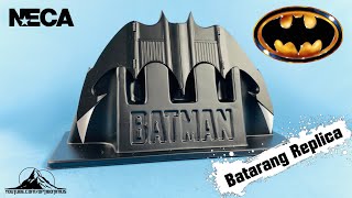 NECA TOYS 1989 Batman Batarang Replica Video Review