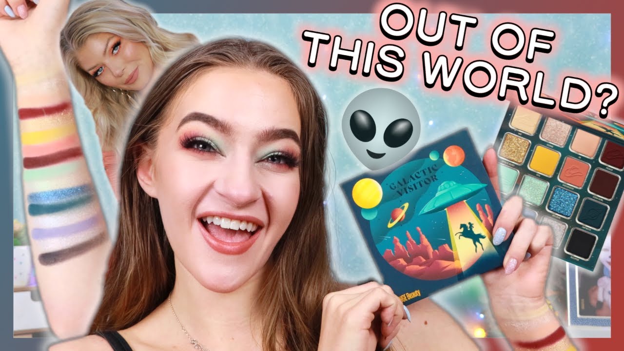НОВАЯ палетка теней для век Galactic Visitor от Singe Beauty оставила меня без слов!! (обзор ново...