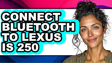How To Connect Bluetooth To Lexus IS 250 (Easy Method)
