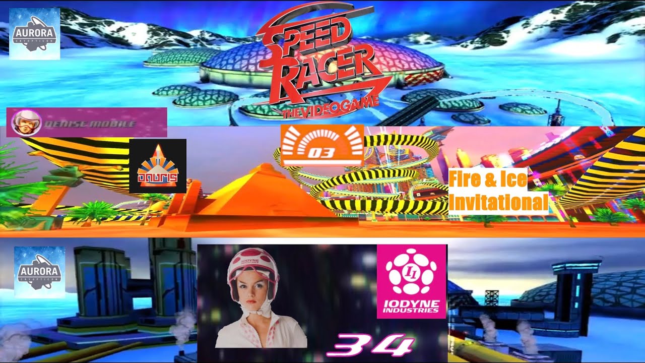 Speed Racer The Videogame (Wii) Fire & Ice Invitational (Denise Moblie)
