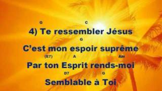 Te ressembler Jésus chords