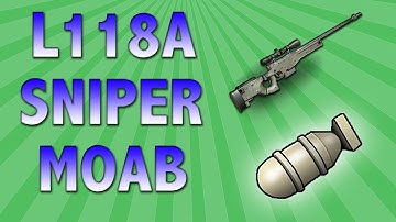 MW3: L118A Sniper MOAB + Commentary