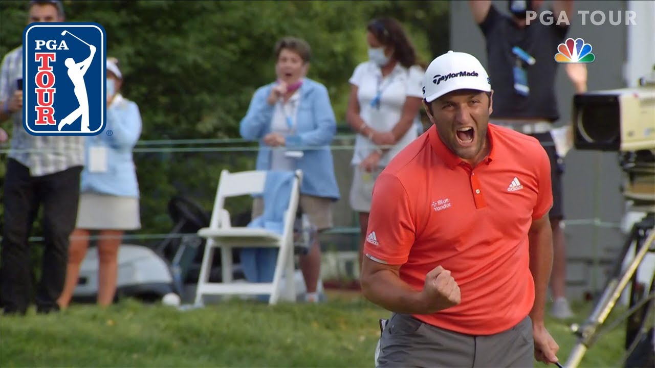 winning putt  New Update  Jon Rahm’s 66-foot birdie putt to win playoff at BMW Championship