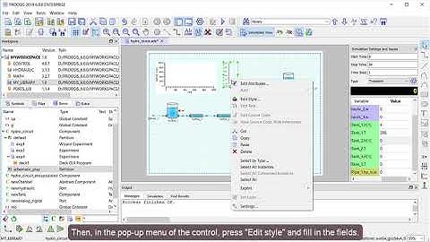 9. Step-by-Step. EcosimPro-PROOSIS Introduction. Simulation from the schematics tool