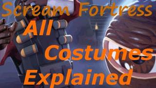 TF2 - Scream Fortress Update: 2011: All Costumes   Map Shown/Explained