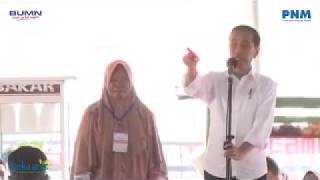 Pesan Presiden Joko Widodo Untuk Nasabah Mekaar Cilegon