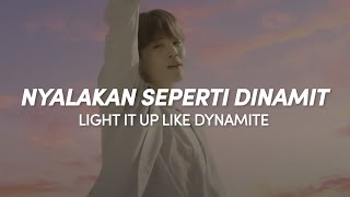 BTS - Dynamite [INDO SUB] | Lirik Terjemahan Indonesia