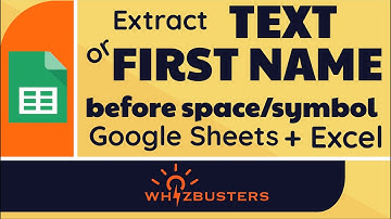 How to Split Full Name into First and Last Name in  Excel and Google Sheets