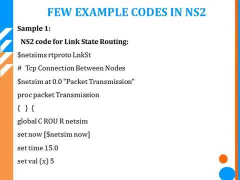 NS2 PROJECT CODE