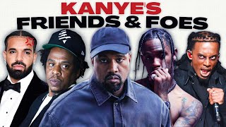 Rappers Who Betrayed vs. Stayed Loyal to Kanye West...