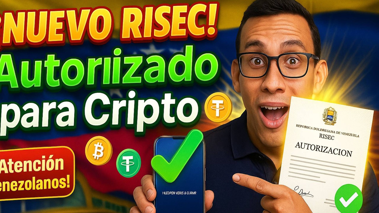 ¡RISEC 2025: Nuevo Permiso para Operar Cripto en Venezuela!