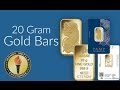 20 Gram Gold Bar | PAMP Suisse | Money Metals Exchange