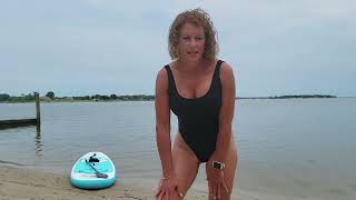Learning To Paddleboard With Reba Fitness | New Adventures | Active Lifestyle Over 50