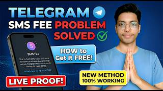 How To Fix Telegram SMS Fee & Code Problem 2026 In Nepali ( Free Working Method Live Proof )