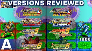 Mega Man Battle Network 36 Version Comparison & Review + Navi & Giga Chip Showcase (Bonus Video)