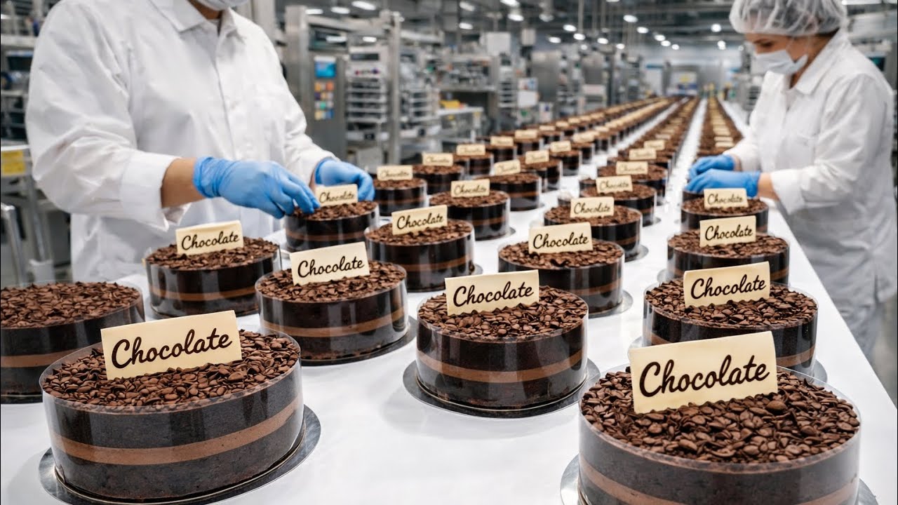 How Kirish Chocolate Cake is Made, Ganache, Raspberry mousse | Korean Dessert(Full Proccess)