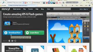 how to make a game with stencyl part 1 installing & downloading stencyl