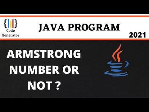 Armstrong Number Or Not In Java | Given Number Is Armstrong Or Not In Java | Java Program