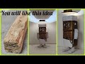 Scrap Wood to Stunning Lamp – Easy DIY Home Decor #lighting #woodworking #recycle