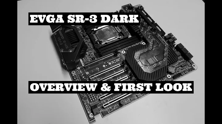 Découvrez l'Étonnante EVGA SR3 Dark !