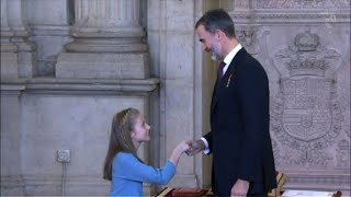 Spain's king celebrates 50th birthday amid Catalan crisis