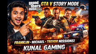 GTA 5 LIVE 🔴 Non Stop Action 🔥 | Vertical Stream India