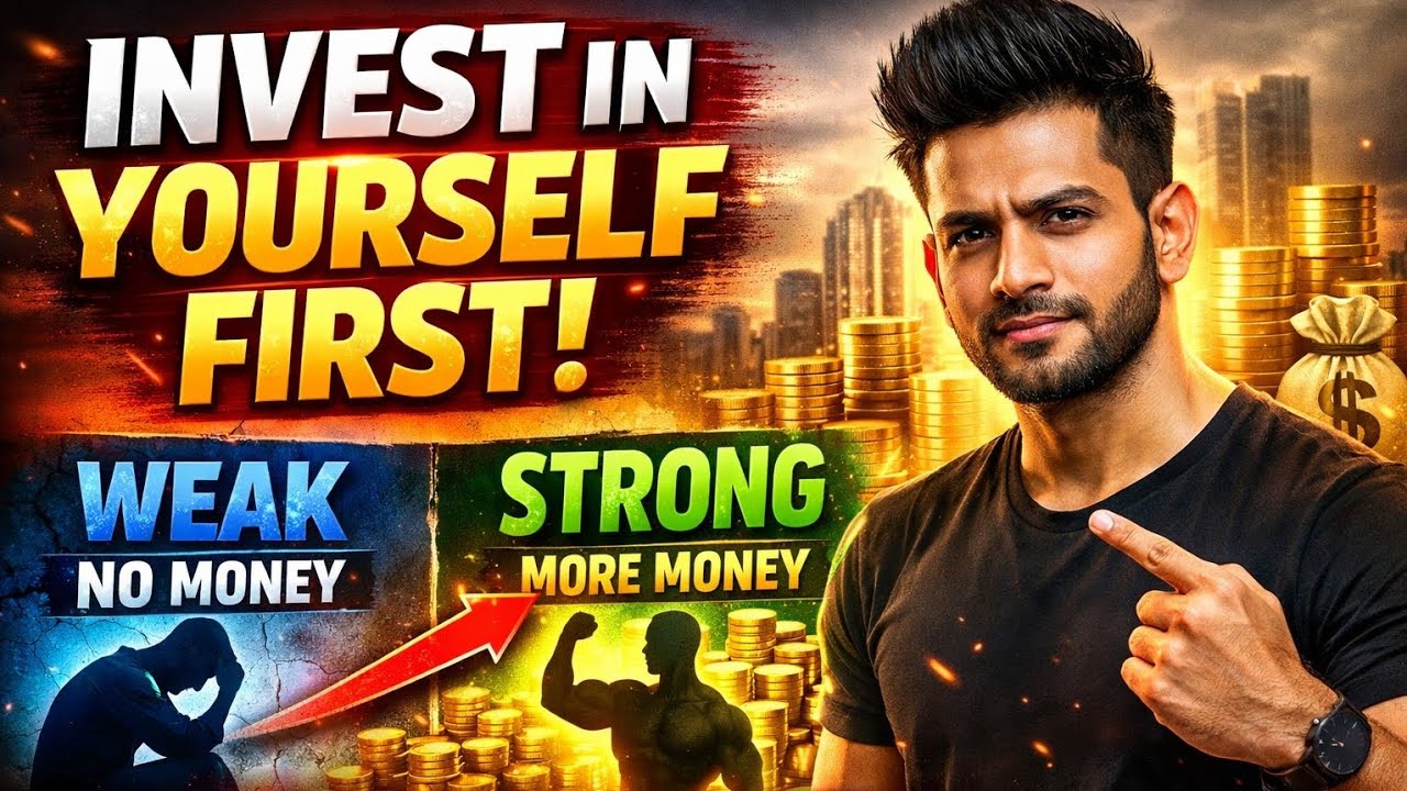 Invest In Yourself First 🔥 | Build Yourself Before Money Comes
