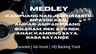 Medley Lagu Daerah Indonesia [Karaoke] - Kids Version ~ @myfeakaraoke ~ [HQ Backing Track]