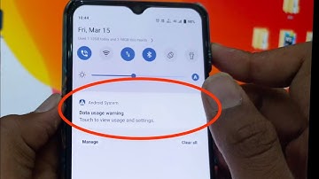data use warning ko kaise hataye