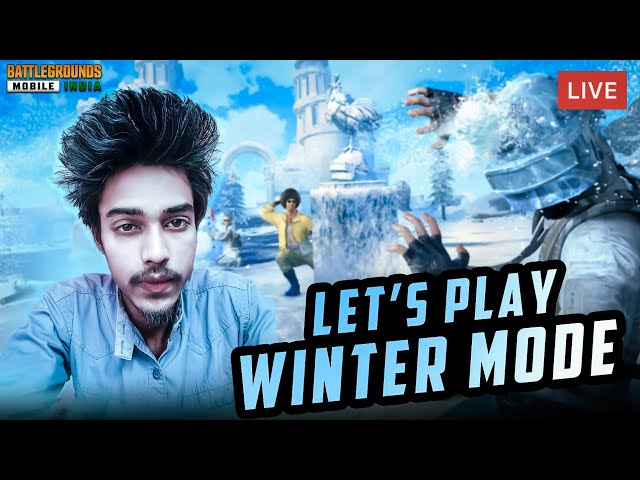 LET'S PLAY WINTER MODE| BGMI LIVE STREAM | GAMEINMADDY class=