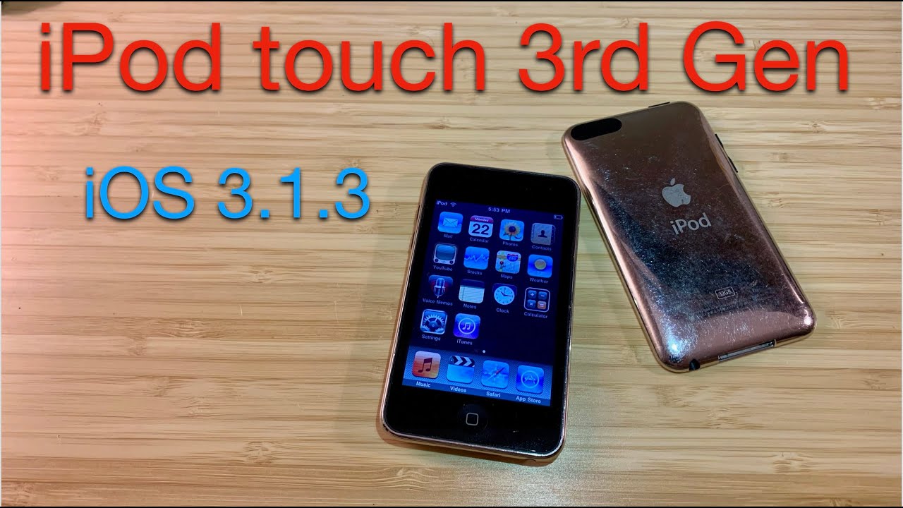 What To Do With Ipod Touch 3rd Generation