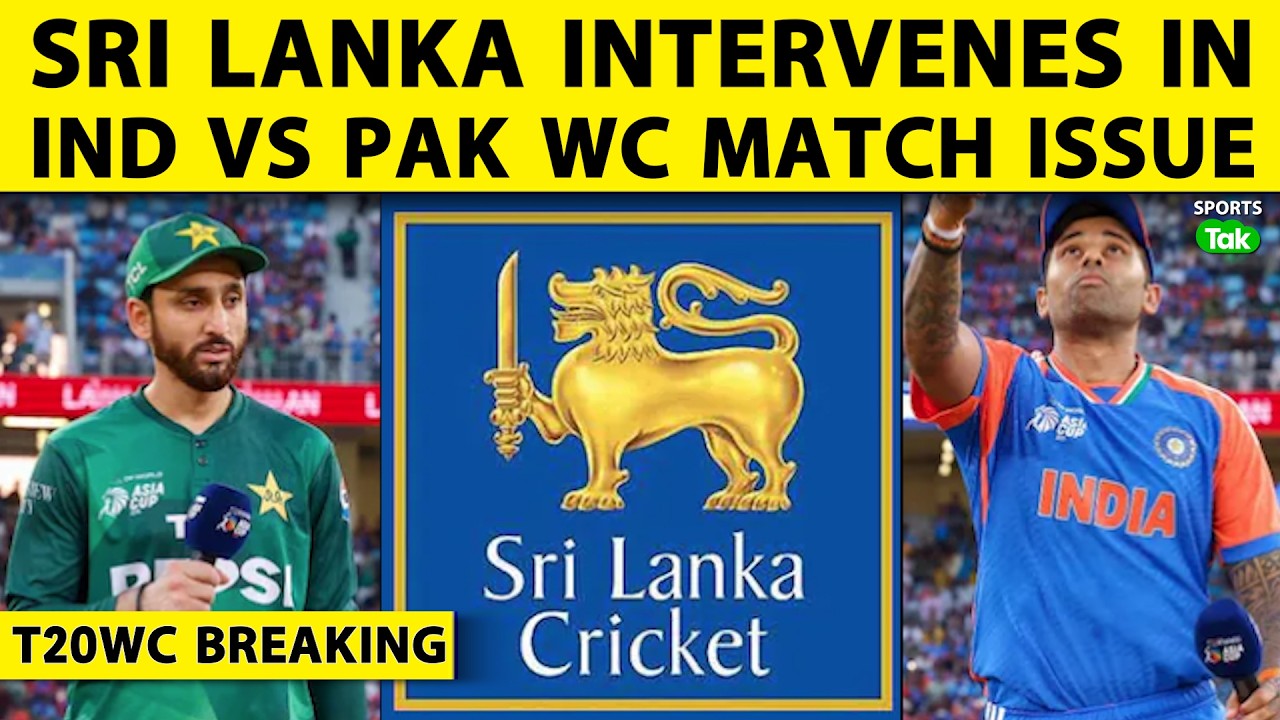 WC BREAKING: SRI LANKAN CRICKET BOARD REQUESTS PAK BOARD TO RECONSIDER PARTICIPATION IN IND VS PAK