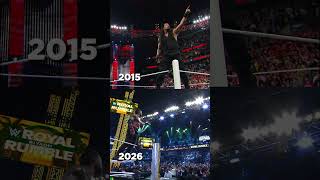 A LOT has changed for Roman Reigns since he last won the #RoyalRumble 👀☝️