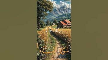 يستخفون من الناس ولا يستخفون من الله _سورة النساء 106-108_ياسر الدوسري #سورة_النساء #ياسر_الدوسري