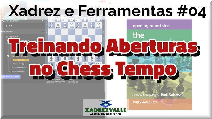 Melhore o seu xadrez com o Site Chess Tempo. 