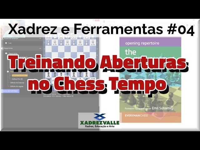 Treinando Aberturas no Chess Tempo  Xadrez e Ferramentas #04 