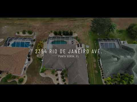 2354 Rio De Janeiro Ave, Punta Gorda, FL home video tour