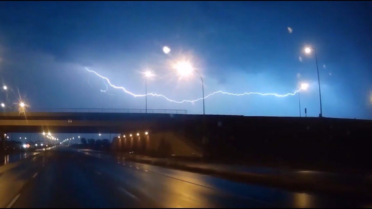 Des éclairs d'une incroyable beauté