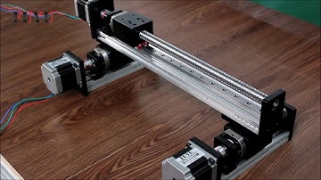 Ball screw linear rail guide slide module table actuator