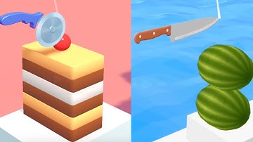 Slice Master vs Slice It - Very Satisfying and Relaxing ASMR Slicing Game