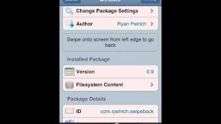 SwipeBack (Swipe Across Screen To Go Back) screenshot 5