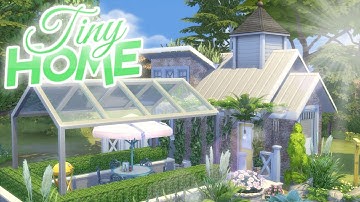 TINY RUSTIC HOME | The Sims 4: SPEED BUILD (No CC) Small House