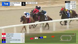 Gulfstream Park May 3, 2026 Race 5