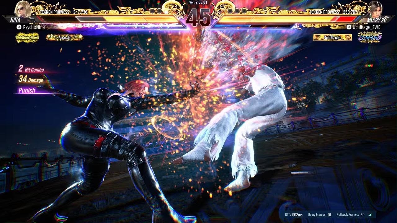 TEKKEN8 Nina Matches