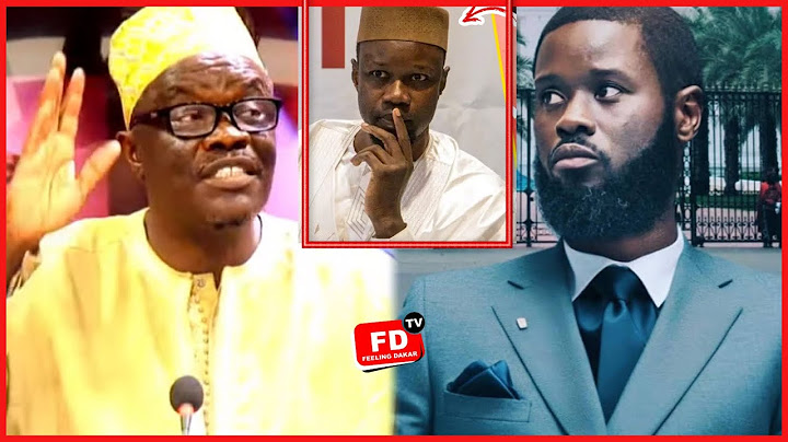 Diomaye bima démé á son bureau lim ma wakh :Ki diangal Sonko alkhourane révéle 1 secret surprenante