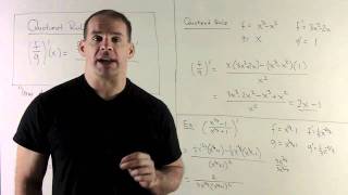 The Quotient Rule