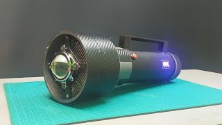 Make 100 Watt Super Bright Flashlight