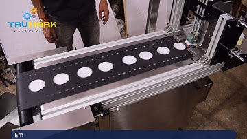 Friction feeding conveyor-Lid counting conveyor