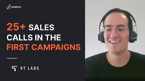25+ Sales Calls in the first Outbound Campaigns